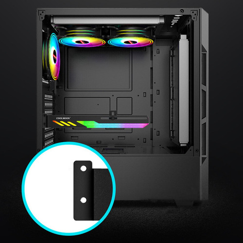 Soporte De Soporte Gpu 5v Decoración Soporte De Negro
