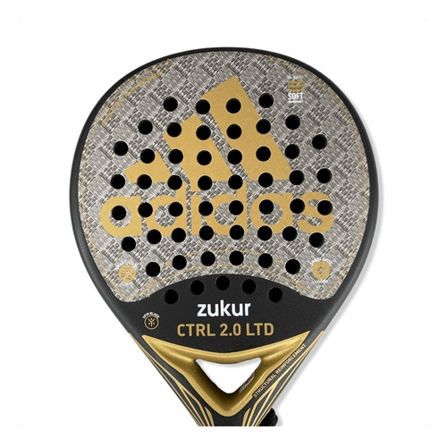 de pádel adidas Zukur CTRL 2.0 2020 color gold