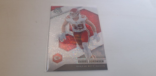 2021 Mosaic Football White Sparkle Prizm Ssp Daniel Sorensen