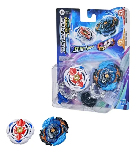 Pacote De Coleção Dupla Beyblade Burst Surge Lord Hydrax H5