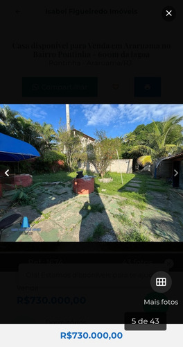 Casa Com 4 Dormitórios,sendo 2 Suítes,1 Com Hidromassagem.