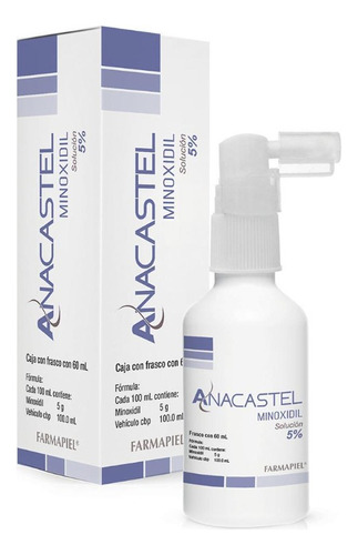 Anacastel Minoxidil Solución 5% Frasco Con 60ml