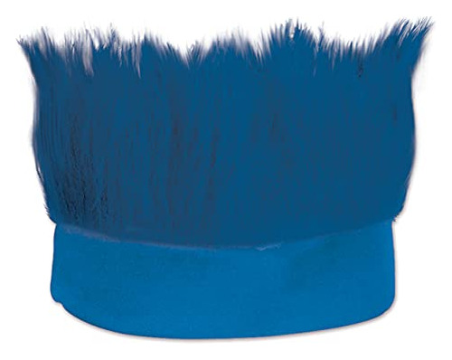 Diadema Disfraz De Peludo Azul, 1 Pieza, Talla Única (...