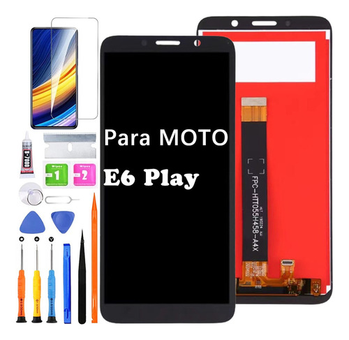 Pantalla Lcd Táctil Para Moto E6 Play Xt2029 Original