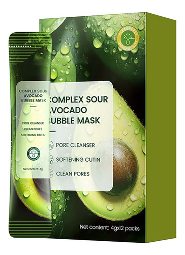 Máscara Facial De Espuma Composta H Para Limpeza E Hidrataçã
