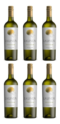 Vino Blanco Luigi Bosca La Linda Torrontes 750ml Pack X6