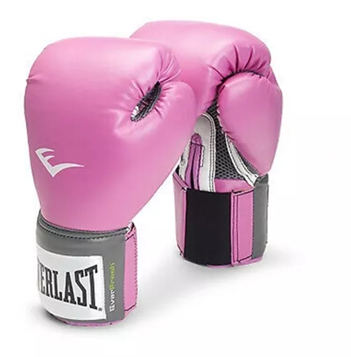 Guantes Boxeo Kickboxing Rosa 12/14 Oz Nacionales