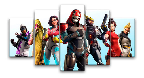 Quadro Decorativo 115x60cm Sala Pinturas Fortnite