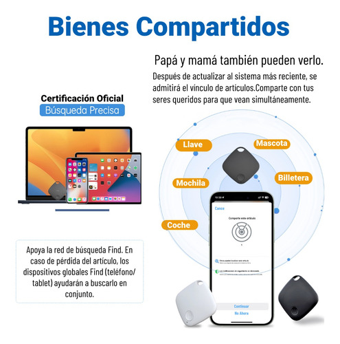 Tag Rastreador Localizador De Llaves Smart Tag Bluetooth