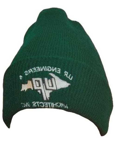 Gorro Beanie Marca 3m Color Verde Obscuro Engineers & Archit