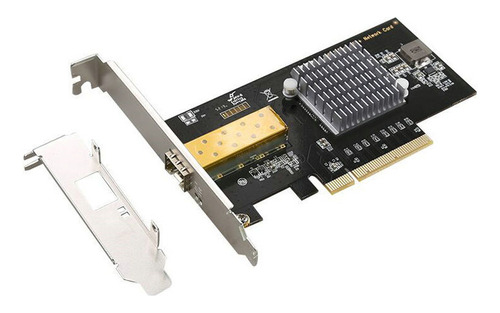 Tarjeta De Red Pcie De 10 Gigabit Para Fibra Óptica De Servi