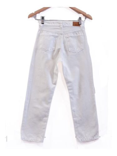 Jeans Blanco Recto Pre Teens Nena Adolescente