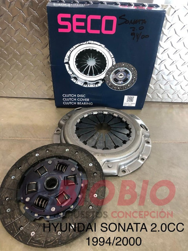 Kit Embrague 2 Piezas Hyundai Sonata 2.0 94/2000, Seco