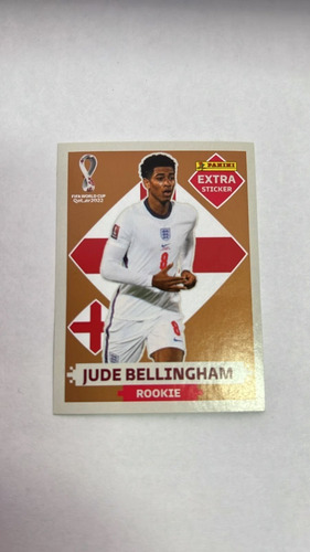 Lámina Panini Extra Sticker Bronce Jude Bellingham