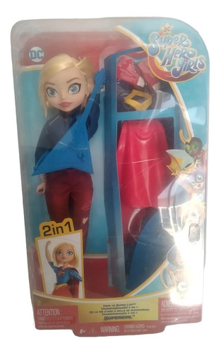 Super Chica Supergirl Dc Super Hero Girls Mattel 