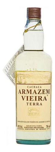 Cachaça Armazem Vieira Terra 750ml