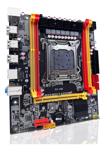 Placa Base X79 Vg2 Ddr3 Nvme M.2 Sata Para Intel Lga2011