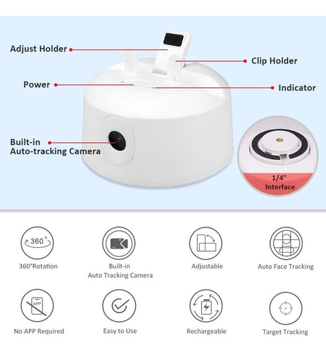 Imagen 3 de 6 de Auto Tracking Smart Shooting Holder?no App Required? Auto