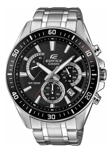 Reloj Casio Edifice Hombre Efr-552d-1av Analogo Sumergible