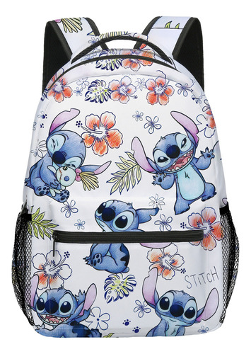 Mochila Escolar Con Estampado 3d De Stitch3d Para Estudiante