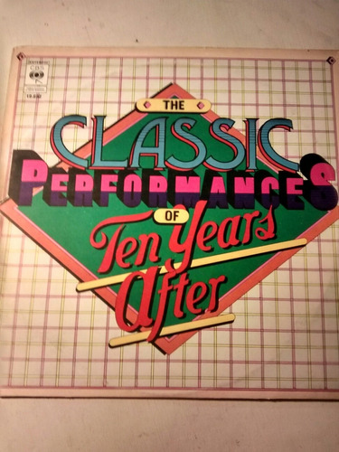 Ten Years After  Classic. Perfomance Vinilo Lp 1977