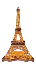 Comprar Robotime Puzzle 3d Noche De La Torre Eiffel Tgl01 Rolife