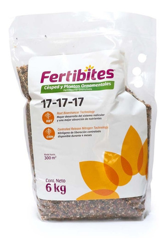 Fertilizante Granulado Fertibites Triple 17 De 6kg