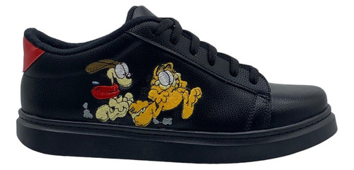 Tenis Diseño Garfield Y Odie Para Niño Hombre Juvenil 