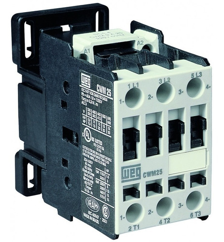 Contactor Tripolar Weg Cwm 32 Amp. Bobina Ca O Cc