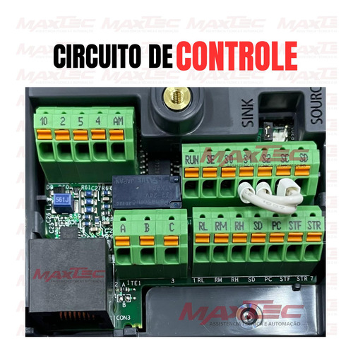 Inversor De Frequência Mitsubishi 15cv 220v Trifásico D720