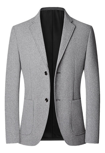 Chaqueta Casual De Corte Ajustado Para Hombre, Estilo Blazer