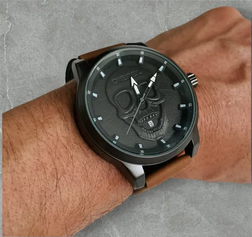 Reloj diesel calavera precio sale