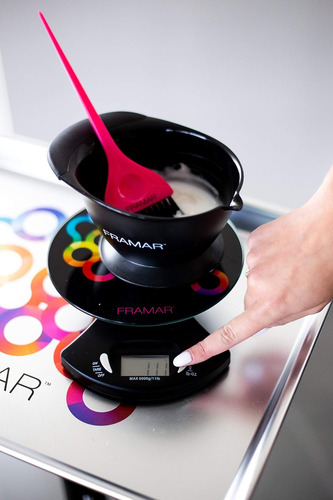Báscula Digital, Escala De Color De Cabello, Báscula De Coci