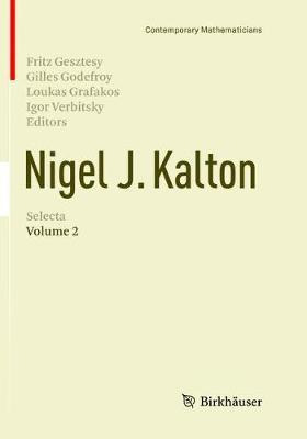 Libro Nigel J. Kalton Selecta : Volume 2 - Fritz Gesztesy