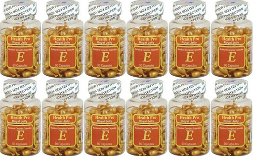 Nu-health Jalea Real Vitamina E 90 Cápsulas Paquete 24