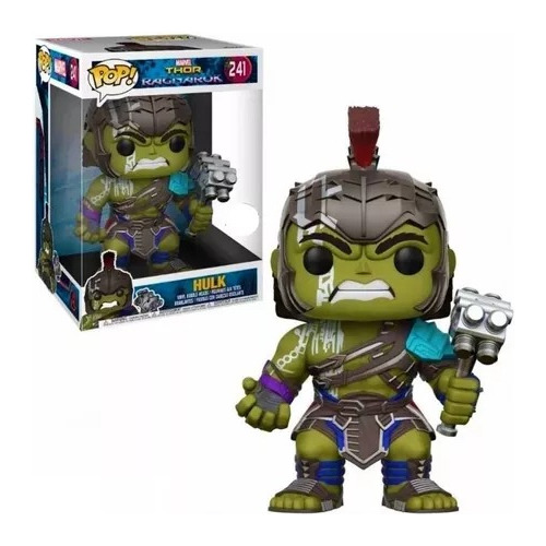 Funko Pop Marvel Thor Ragnarok Hulk 241 De 26cm