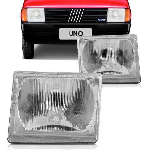 Farol Fiat Uno Prêmio Elba Fiorino 1984 89 1990 Mille 91 Le