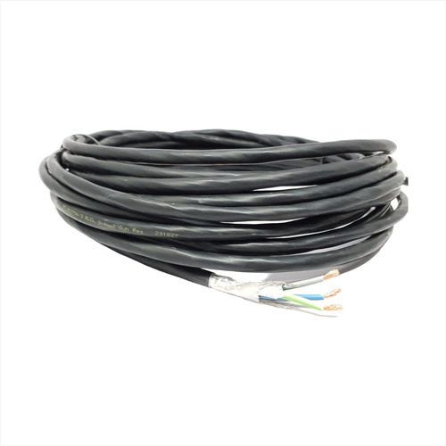 Cable De Poder Panel Solar Blindado Uso Rudo 3x12 Awg 500m