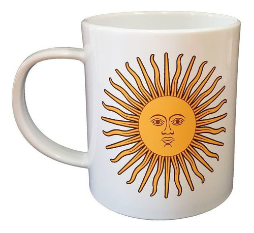 Taza De Plastico Argentina Cultura Simbolo Sol