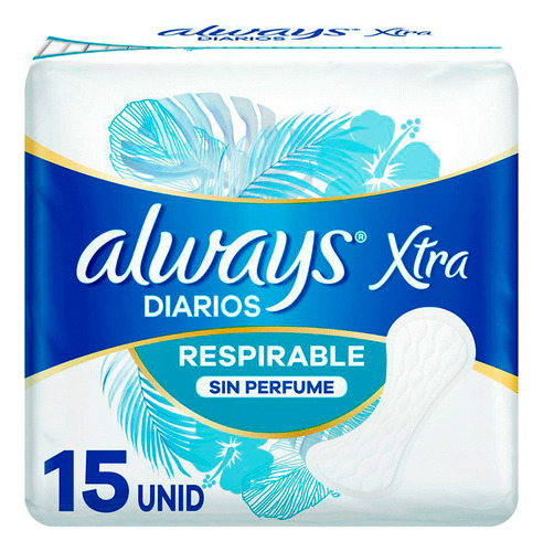 Always Protección Diario X15 U. Respirable