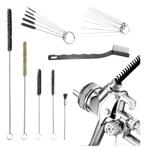 Kit De Limpieza Multiusos Para Pistola Pulverizadora, Limpie