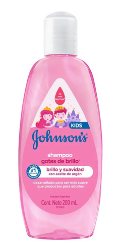 Shampoo Johnsons Kids Gotas De Brillo X200ml