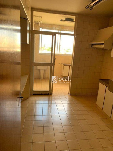 Imagem 5 de 15 de Apartamento Com 3 Dormitórios Para Alugar, 97 M² Por R$ 1.300/mês - Vila Nossa Senhora De Fátima - São José Do Rio Preto/sp - Ap2854