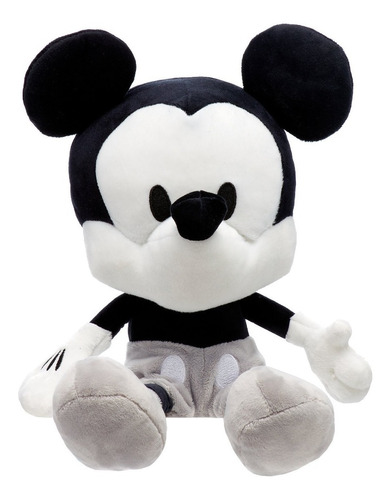 Disney Peluche Mickey Mouse Blanco Y Negro 33 Cm 2023