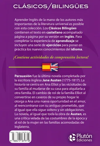Persuasión/ Persuasion Clásicos Bilingües Jane Austen