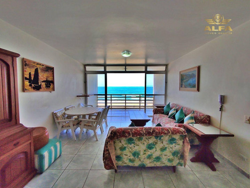 Imagem 2 de 20 de Apartamento Frente Ao Mar Na Praia Das Pitangueiras Com 2 Dormitórios Mais 1 Dependência E 1 Vaga. Guarujá-sp.; - Ap1420