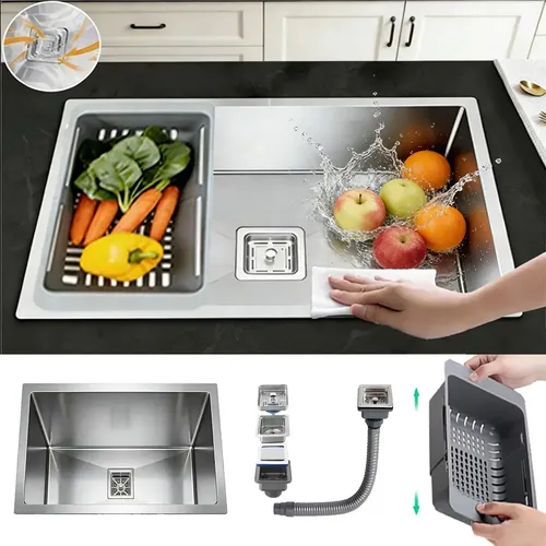 Cuba Inox Gourmet 60x40cm + Acessórios!