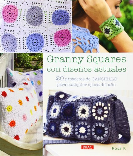 Granny Squares Disenos Actuales - P Rosa