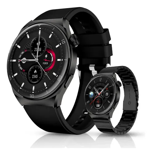 Relógio Smartwatch Aurafit Am05 Esportivo Tela Amoled 1.43