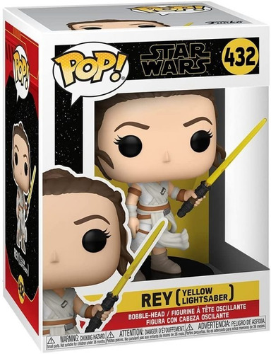 Funko Pop Star Wars - Rey Yellow Lightsaber #432